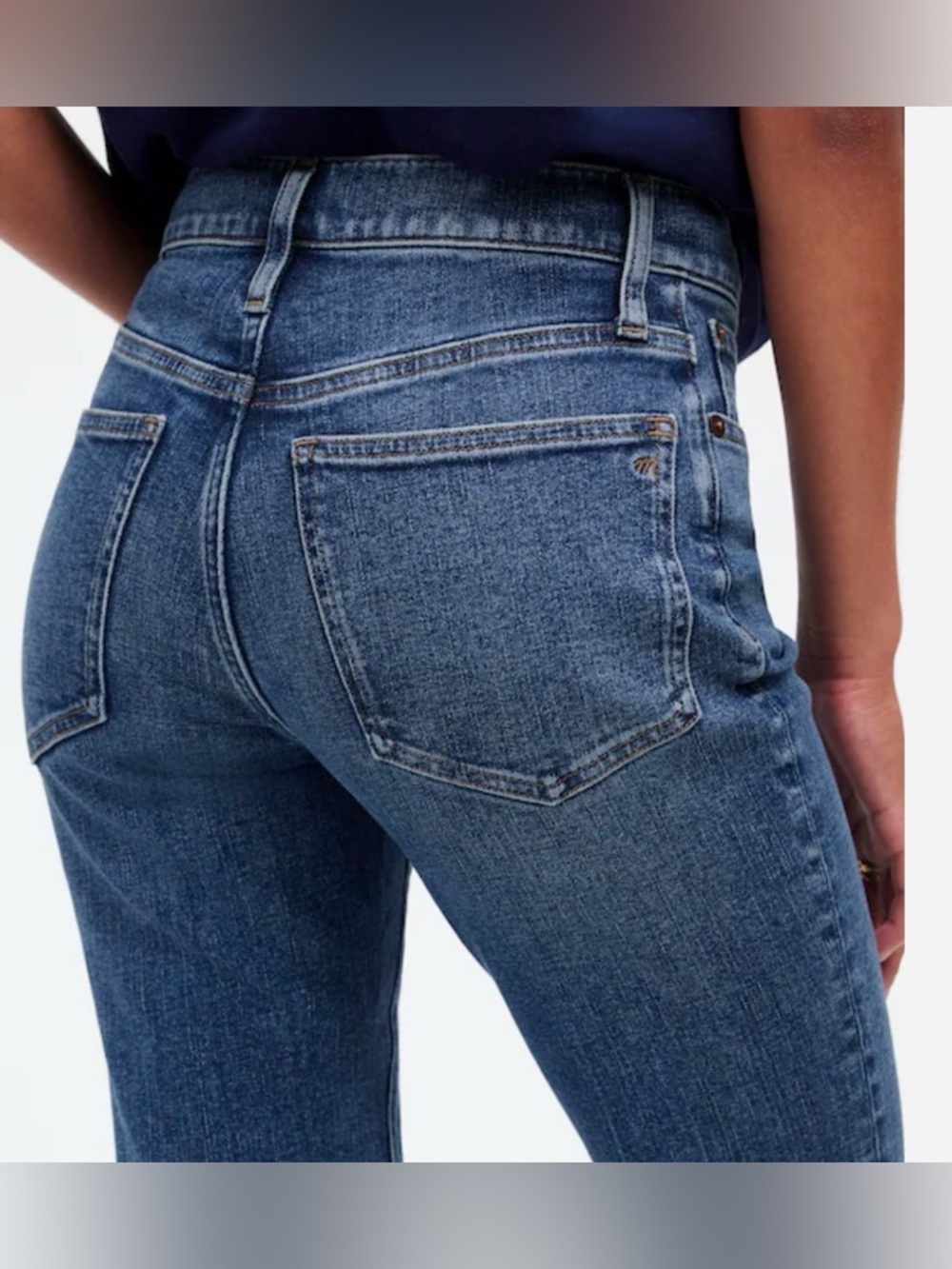 Madewell mid rise kick out jeans - Picture 9 of 15